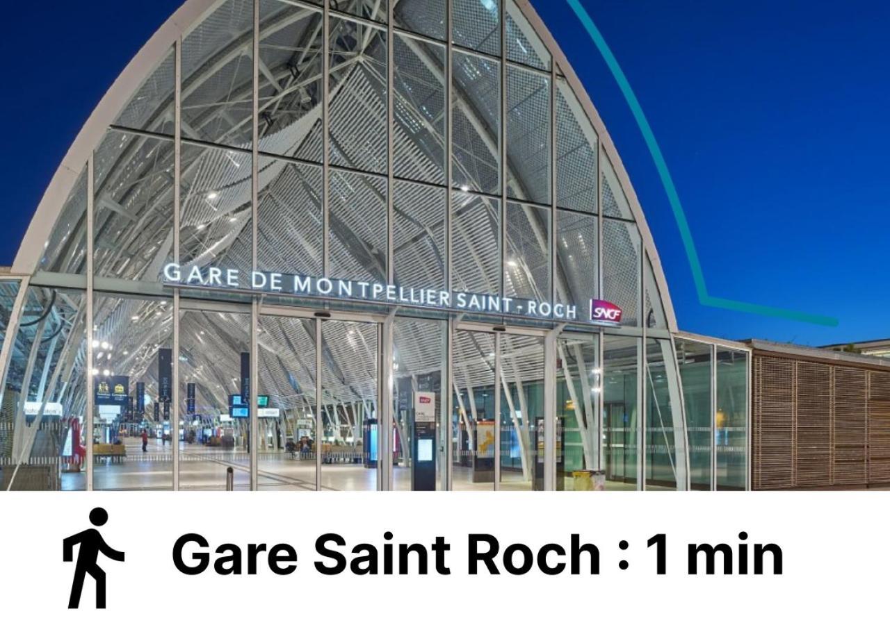 Duplex 60M2 - Montpellier Proche Gare Exterior foto
